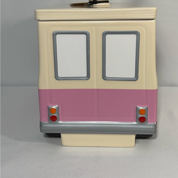 Bath & Body Works Pink and Cream Milk Truck Container/Cookie Jar - Picture 3 of 7